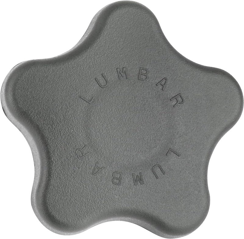 APPERFiT Seat Lumbar Support Knob Adjust Handle Front Driver/Passenger Side Gray Compatible with Chevy Colorado Trailblazer, GMC Canyon Envoy, Hummer H3 Truck 2005-2012 Replaces 88937780 - Image 1